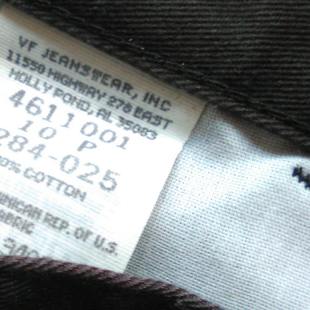 Lee performance Khakis black pants 10P - Picture 4 of 4